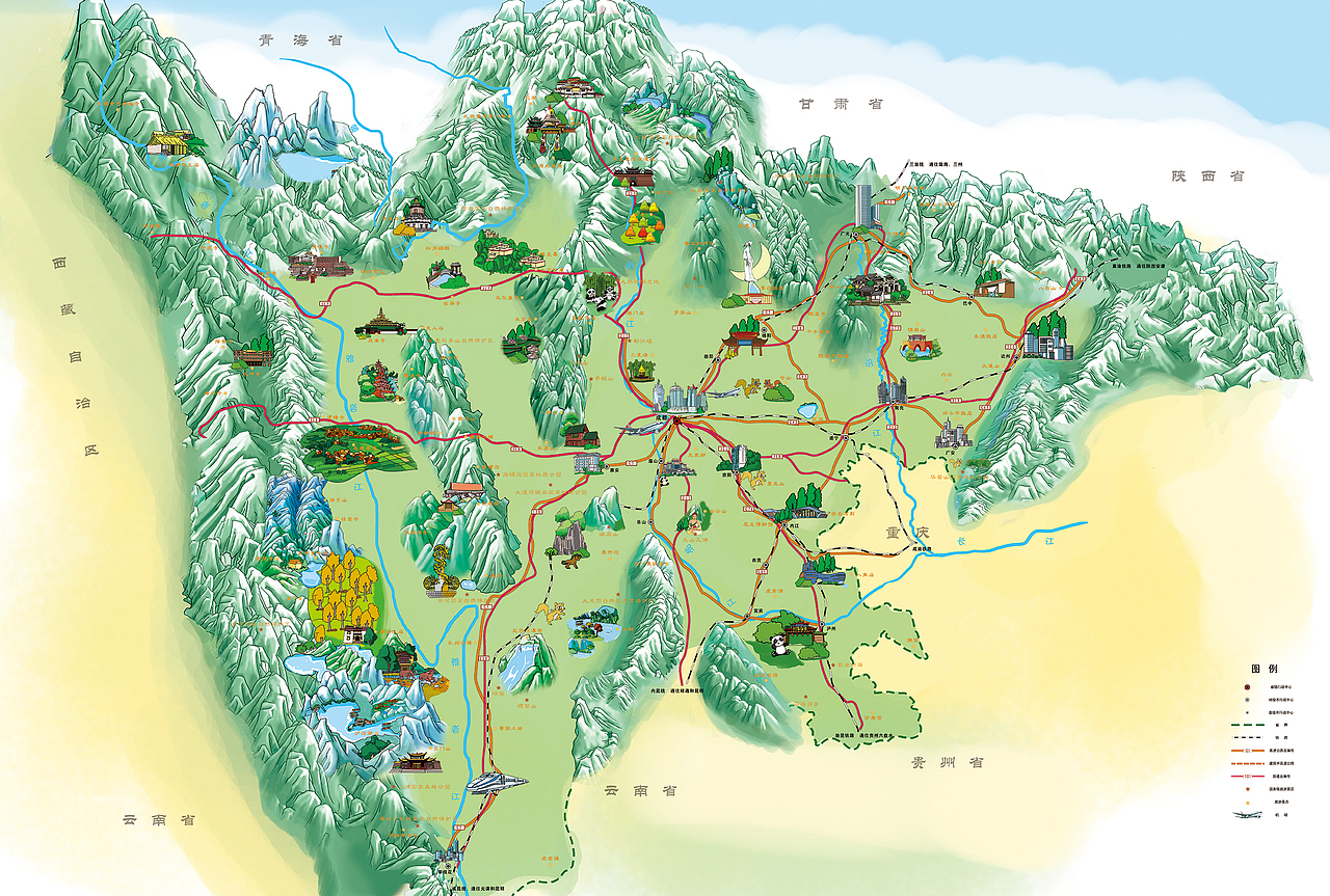 巴蜀烟雨千古情，蜀山词人抒怀记